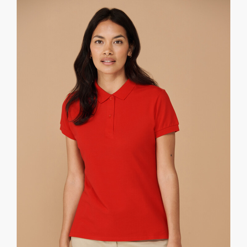 Henbury Ladies Modern Fit Cotton Piqué Polo Shirt Thumbnail