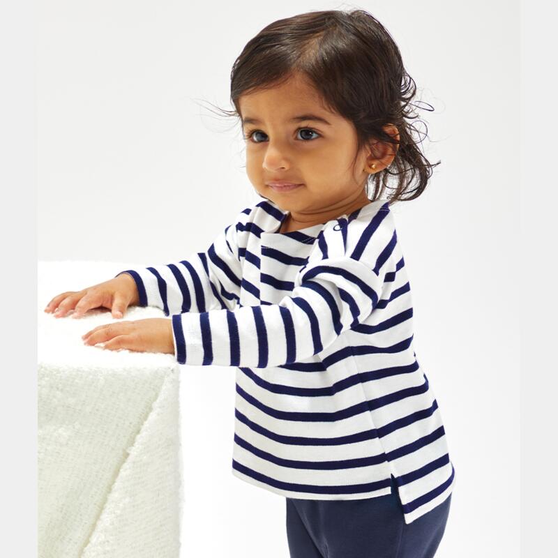 BabyBugz Baby Breton Long Sleeve T-Shirt Thumbnail