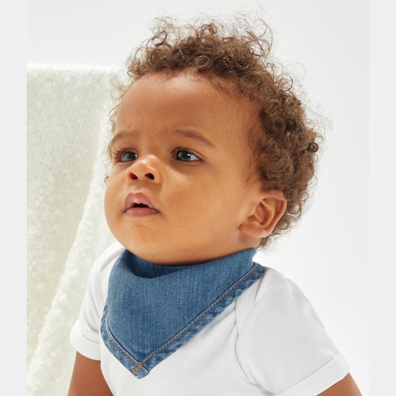 BabyBugz Baby Rocks Denim Bandana Bib Thumbnail