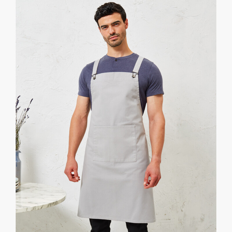 Premier Cross Back Barista Bib Apron Thumbnail