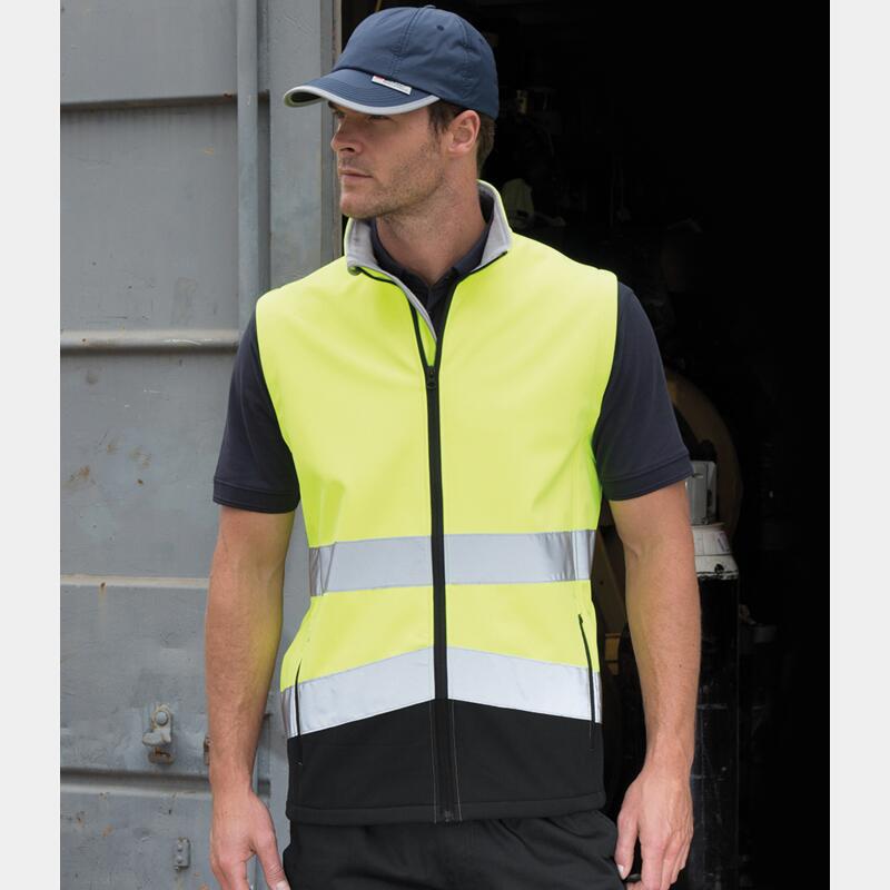 Result Safe-Guard Printable Safety Soft Shell Gilet Thumbnail