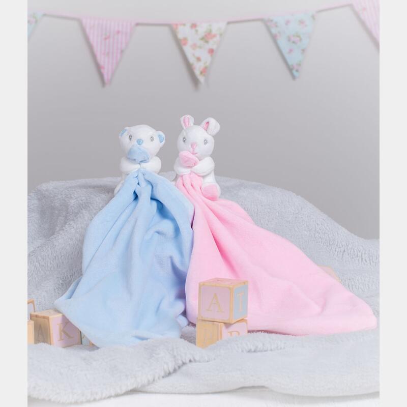 Mumbles Animal Comforter with Rattle Thumbnail