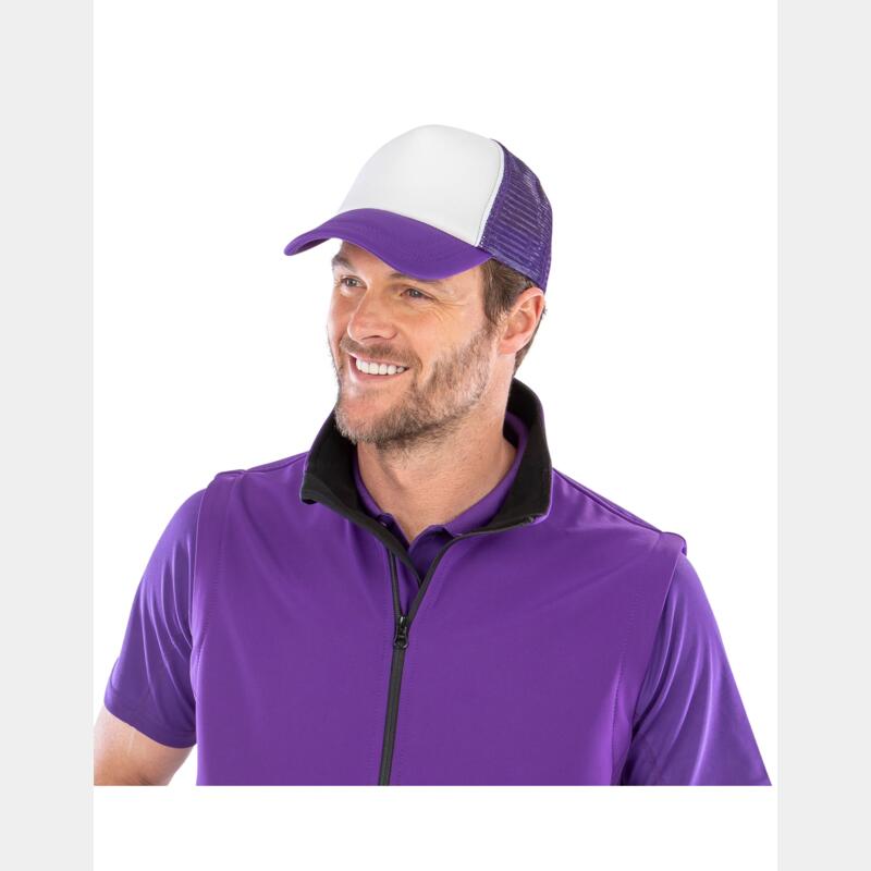 Detroit 1/2 Mesh Truckers Cap Thumbnail