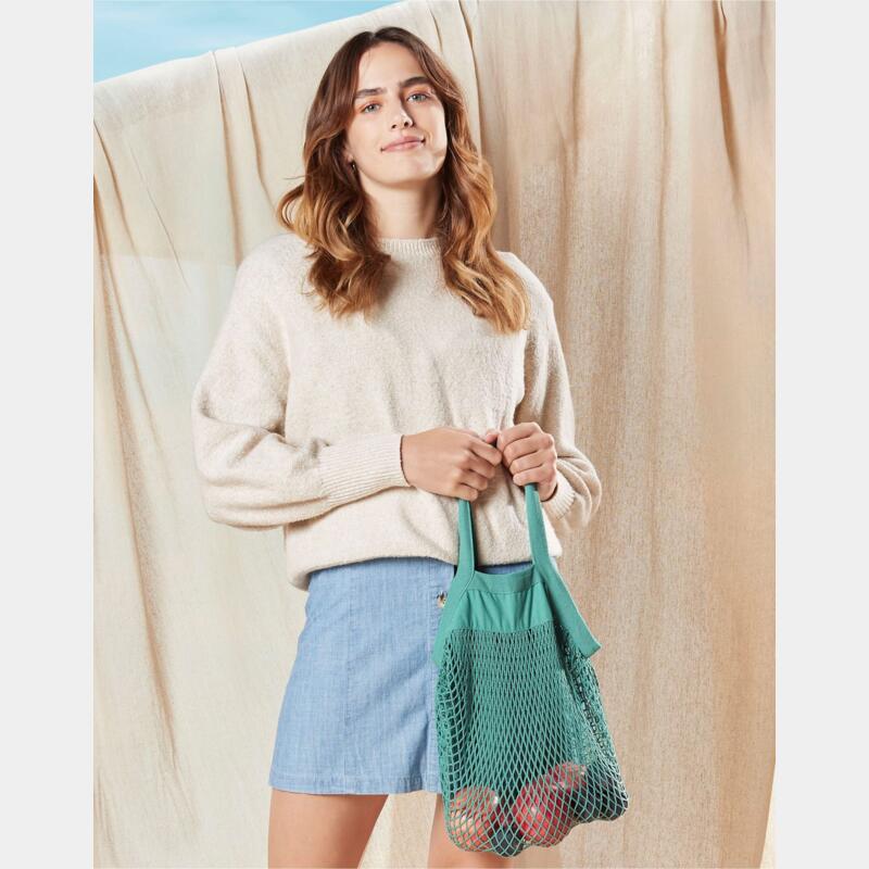 Organic Cotton Mini Mesh Grocery Bag Thumbnail