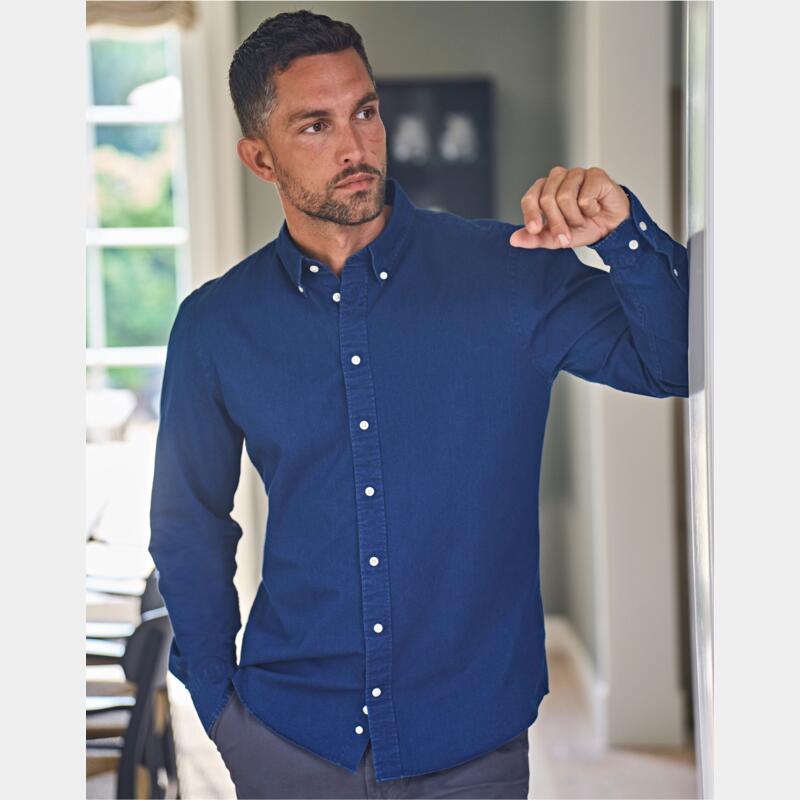 Men's Casual Twill Shirt Thumbnail