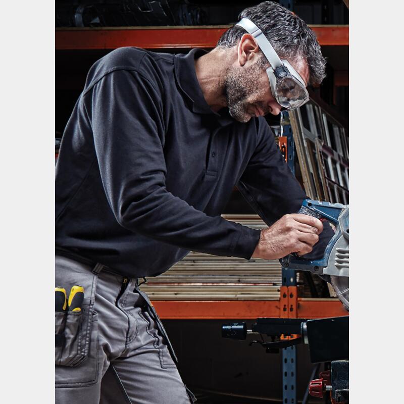 ORN Weaver Long Sleeved Poloshirt Thumbnail