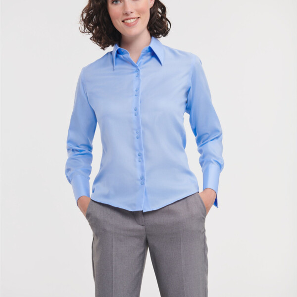 Russell Ladies' Long Sleeve Ultimate Non-Iron Shirt Thumbnail