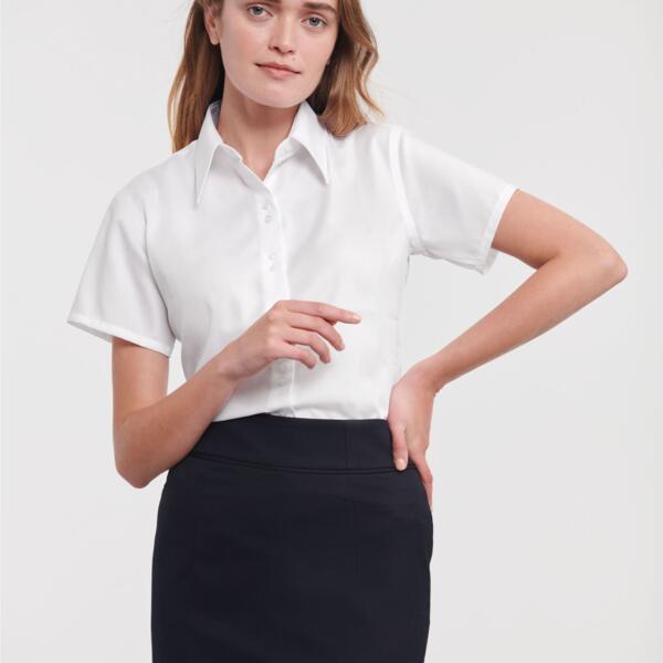 Russell Ladies' Short Sleeve Tailored Ultimate Non-Iron Shirt Thumbnail