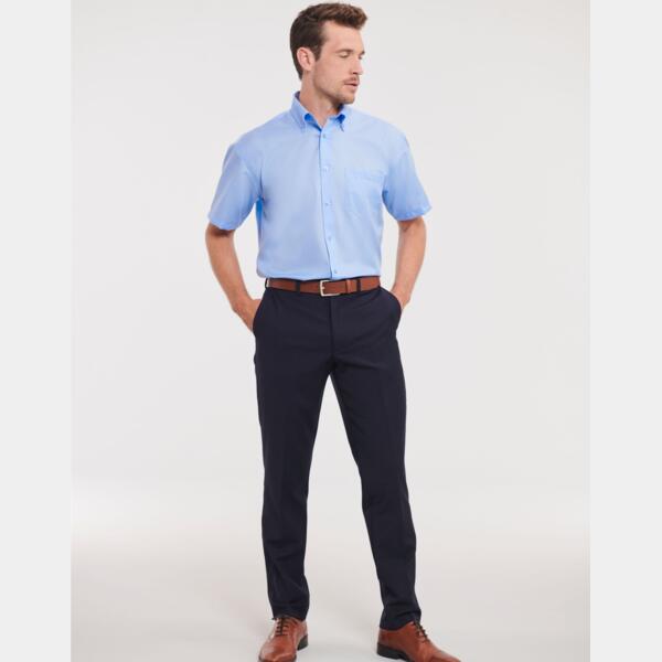 Russell Men's Short Sleeve Classic Ultimate Non-Iron Shirt Thumbnail