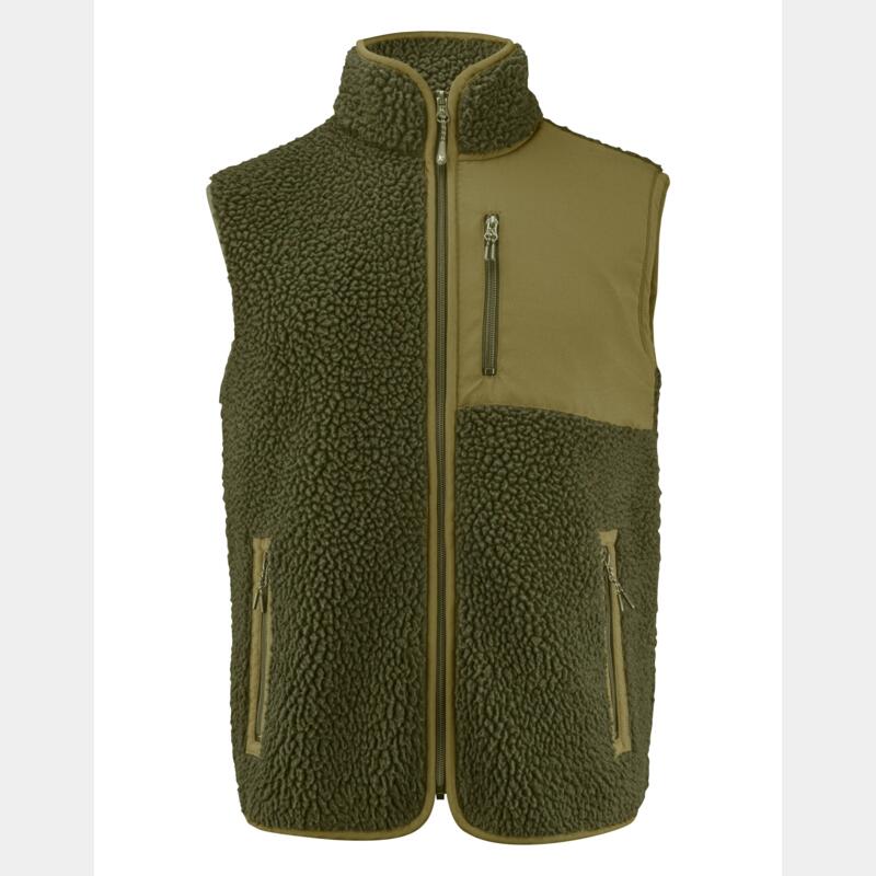 James Harvest Kingsley Sherpa Fleece Vest Thumbnail