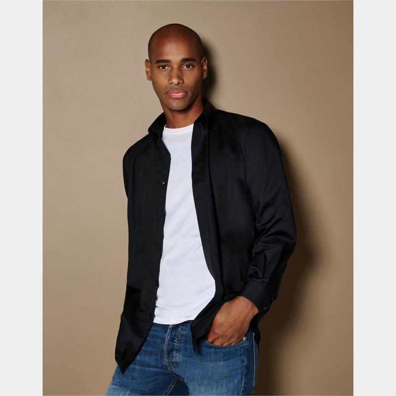 Kustom Kit Classic Fit Long Sleeve Workforce Shirt Thumbnail