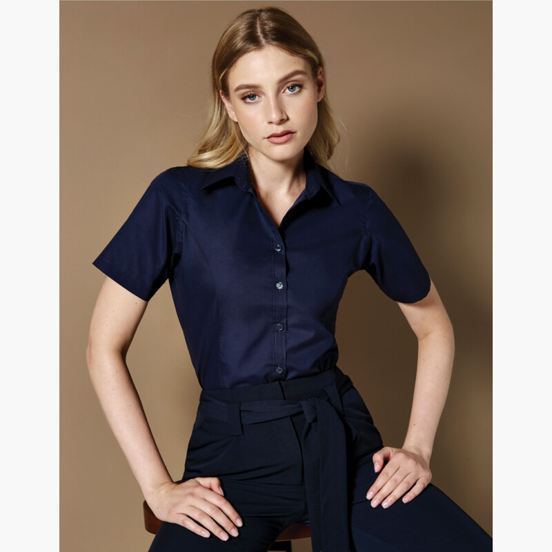 Kustom Kit Tailored Fit Short Sleeve Business Shirt Thumbnail