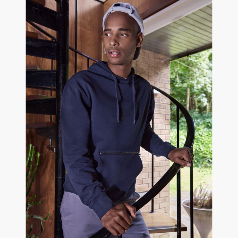 Kustom Kit Regular Fit Pique Hoodie Thumbnail