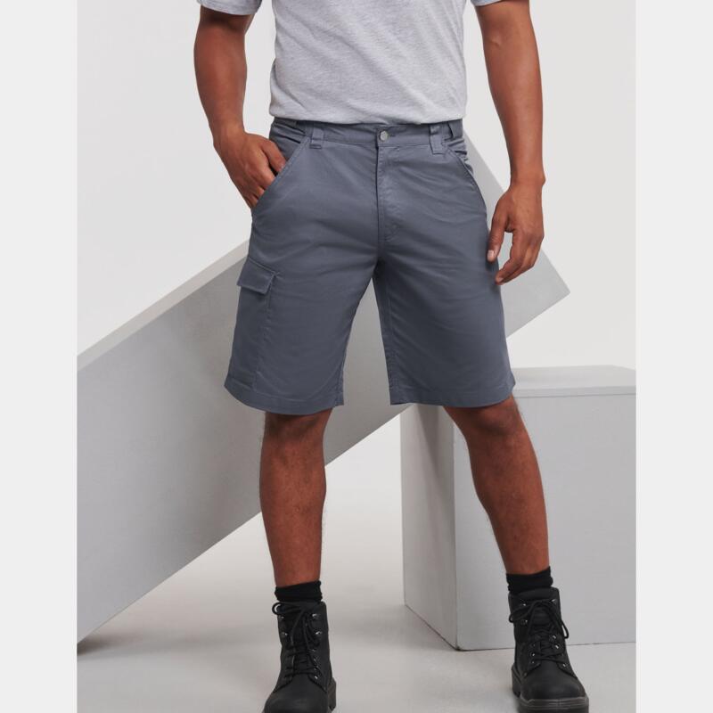 Russell Polycotton Twill Shorts Thumbnail