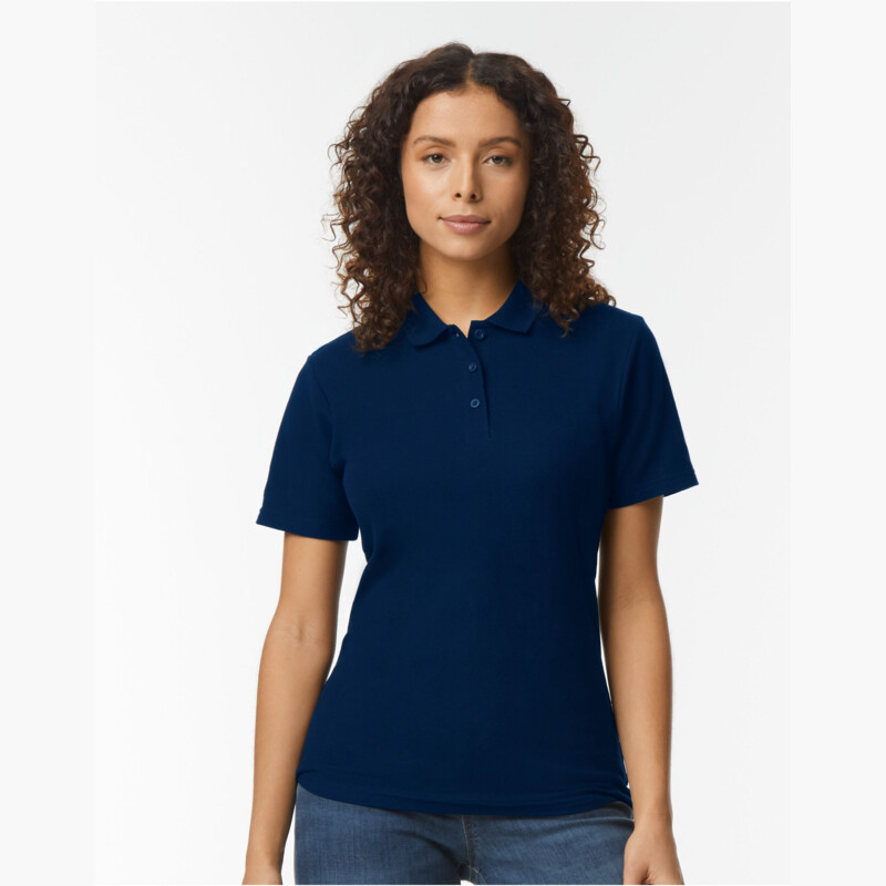Softstyle® Ladies' Double Pique Polo Thumbnail