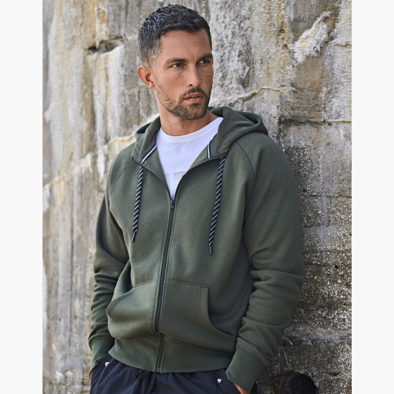 Men's Fashion Full Zip Hood Thumbnail