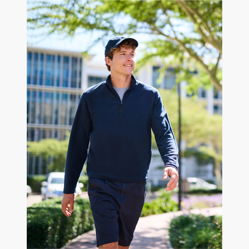 Micro Zip Neck Fleece Thumbnail