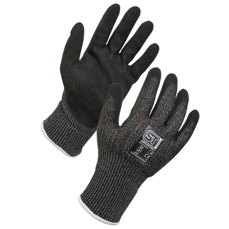 Supertouch Deflector F Cut Resistant Black Gloves - 24 Pairs Thumbnail