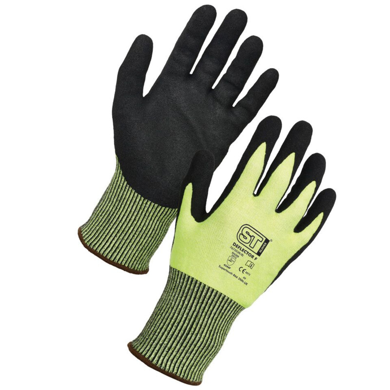 Supertouch Deflector F Cut Resistant Green Gloves - 24 Pairs Thumbnail