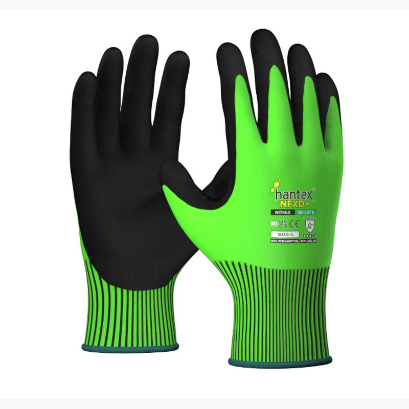 Hantex® NFXD+ - Premium ISO Cut D Nitrile Foam - 10 Pairs Thumbnail