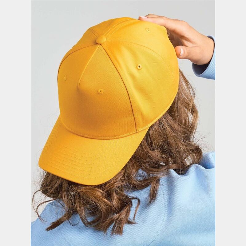 Shot Curved Visor 5 Panel Structured Cap Adult Thumbnail