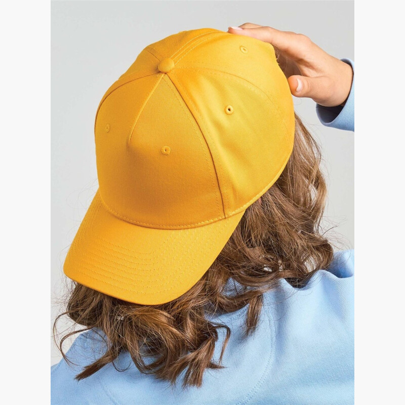 Shot Curved Visor 5 Panel Structured Cap Adult Thumbnail