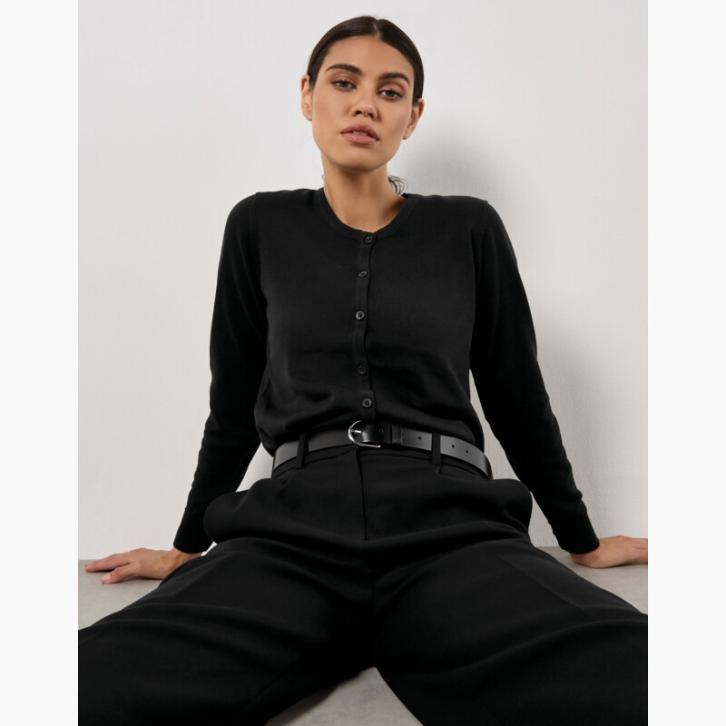 Regular Fit Arundel Crew Neck Cardigan Thumbnail