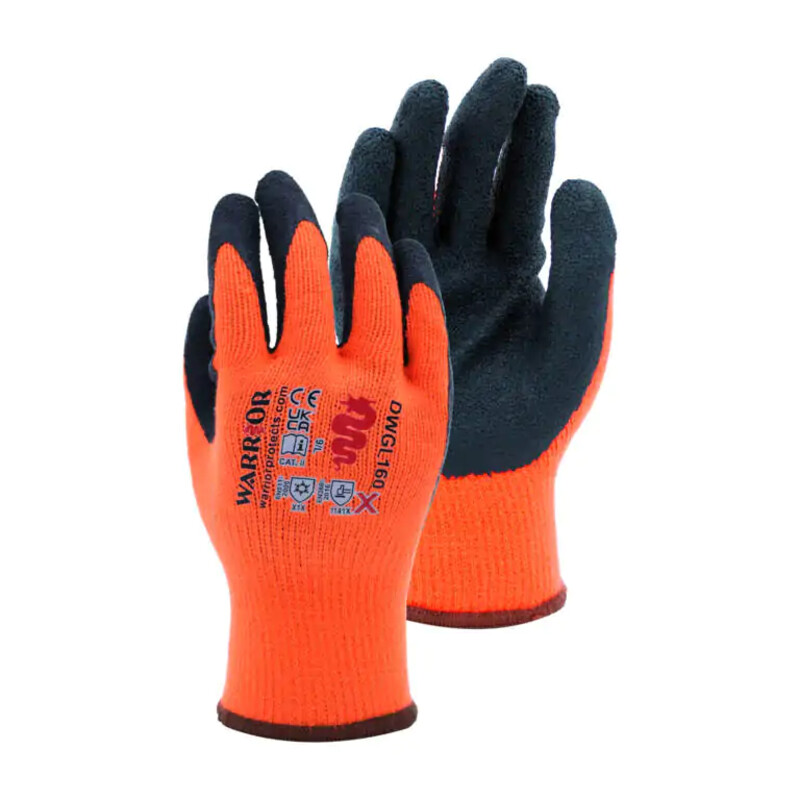 Warrior Thermal Orange Latex Gloves - 120 Pairs Thumbnail