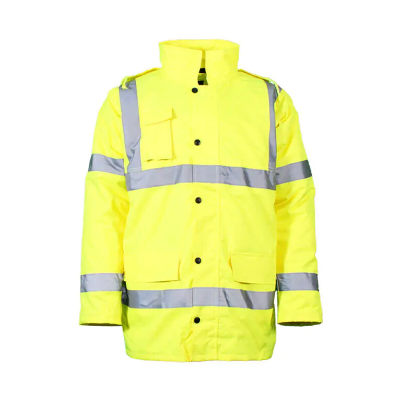 Warrior Yellow HV Traffic Jackets Thumbnail