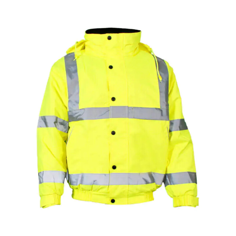 Warrior Yellow HV Bomber - Fleece Lined Thumbnail