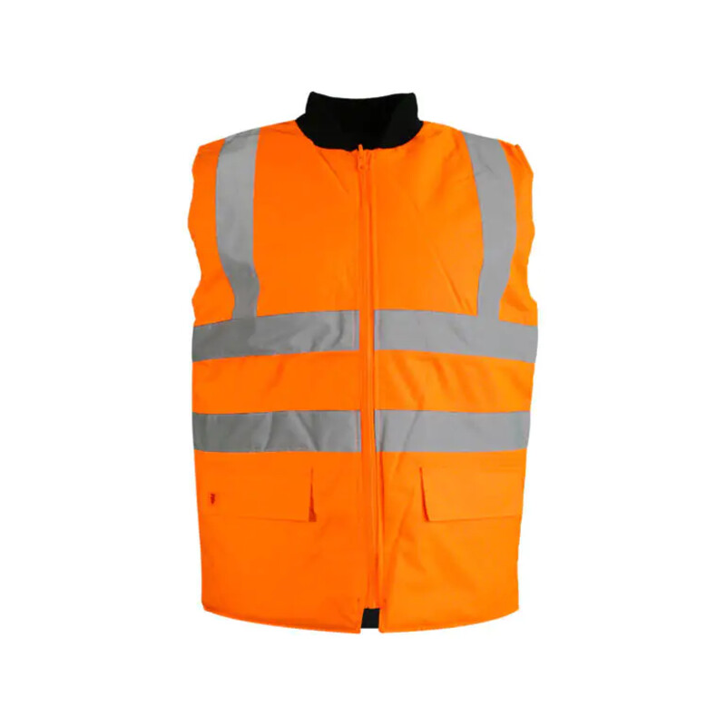 Warrior Orange HV Bodywarmer Thumbnail