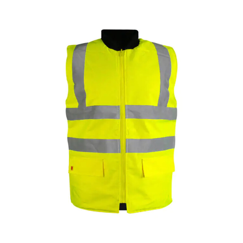 Warrior Yellow HV Bodywarmer Thumbnail