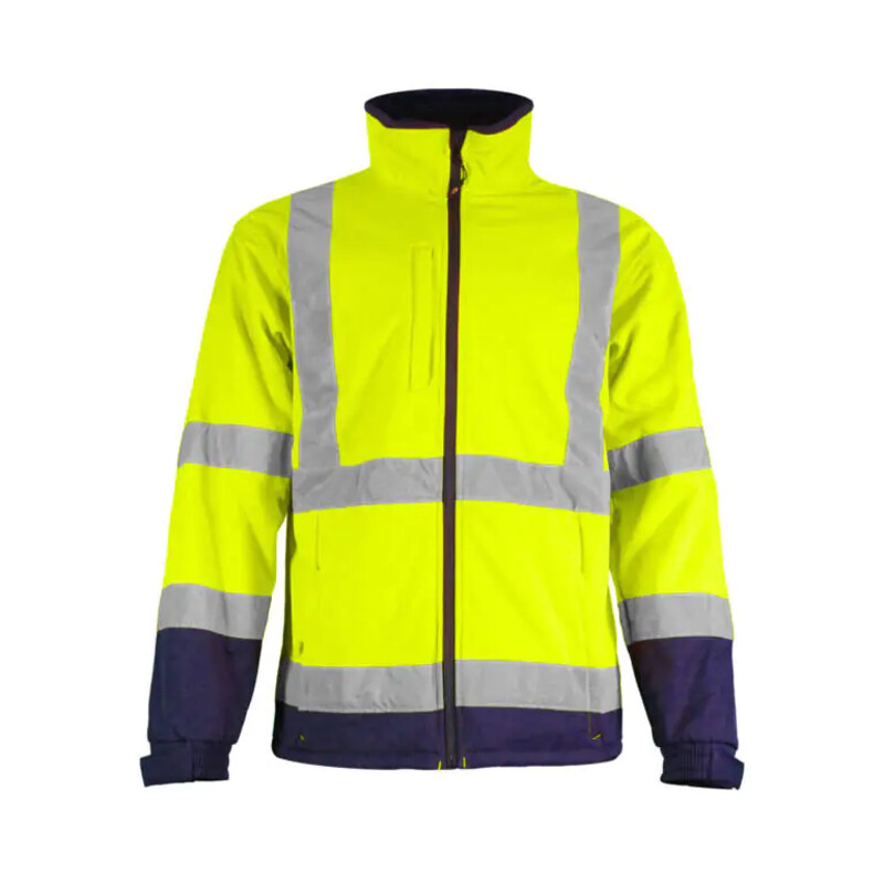 Warrior Yellow Navy HV Soft Shell Thumbnail