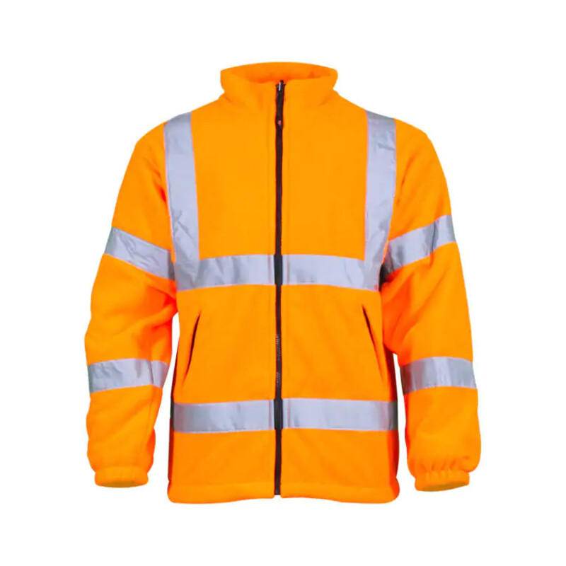 Warrior Orange HV Fleece Jackets Thumbnail