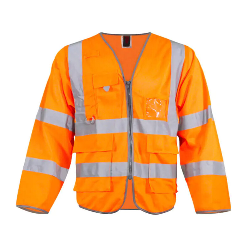 Warrior Orange HV L/S Ex Mesh W/C Thumbnail