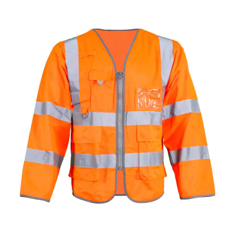 Warrior Orange HV L/S Exec W/C Thumbnail