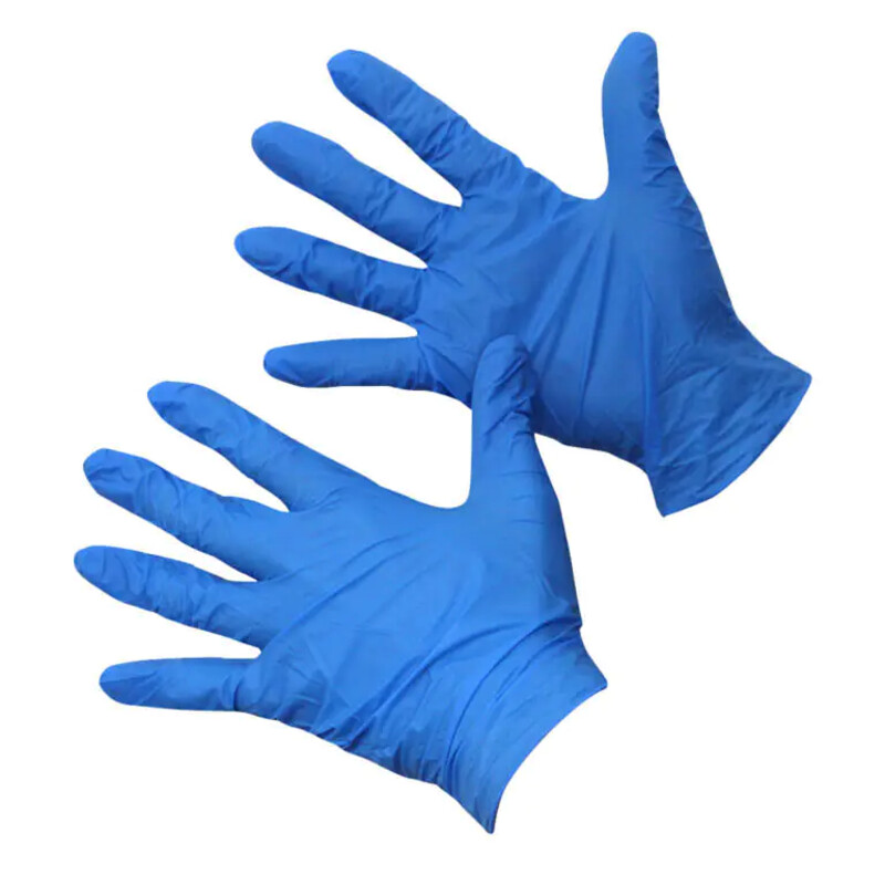 Warrior Blue G35 Nitrile Powder Free Gloves Case 1000 (10x100) Thumbnail