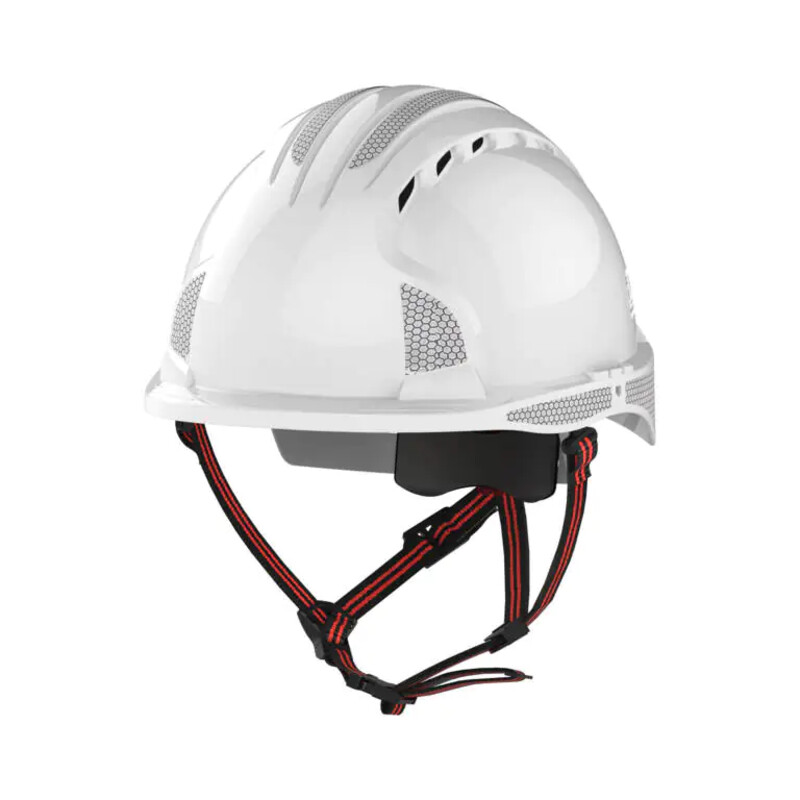 Warrior EVO5 Dualswitch Vented Helmets - White Thumbnail