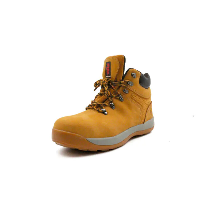 Warrior MMB54 Nubuck Hiker Work Boots - Wheat Thumbnail
