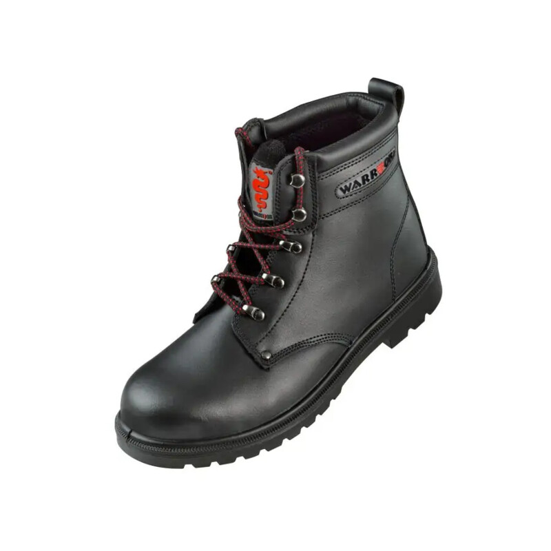 Warrior Ankle Work Boots - Black Thumbnail