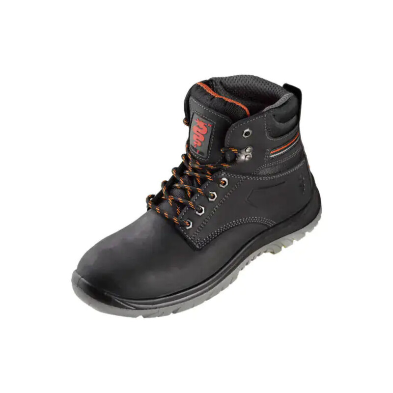 Warrior Action Ankle Work Boots - Black Thumbnail