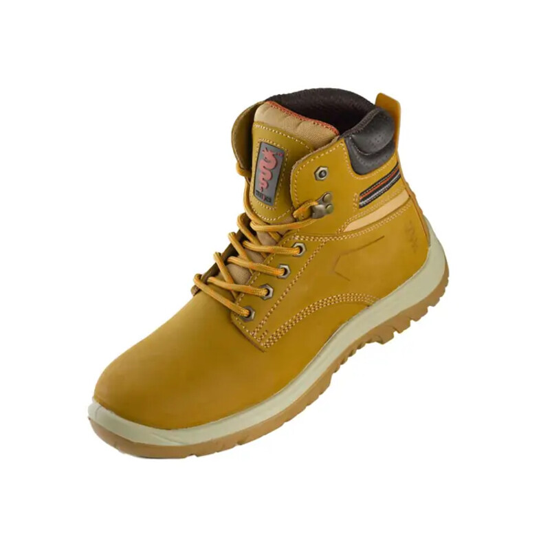 Warrior Action Ankle Work Boots - Honey Thumbnail