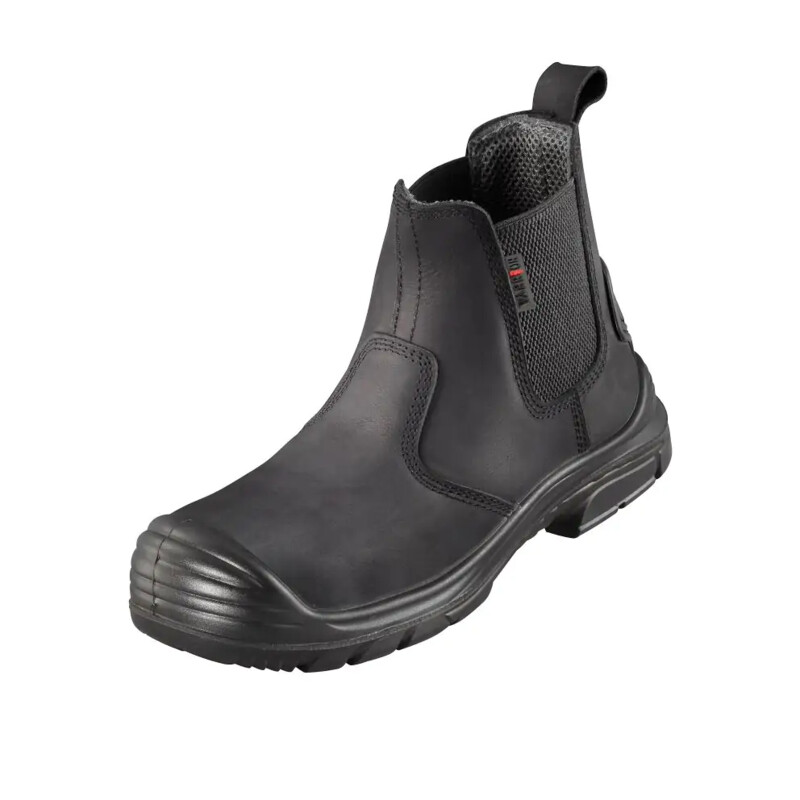 Warrior S3 Waxy Dealer Work Boots - Black Thumbnail