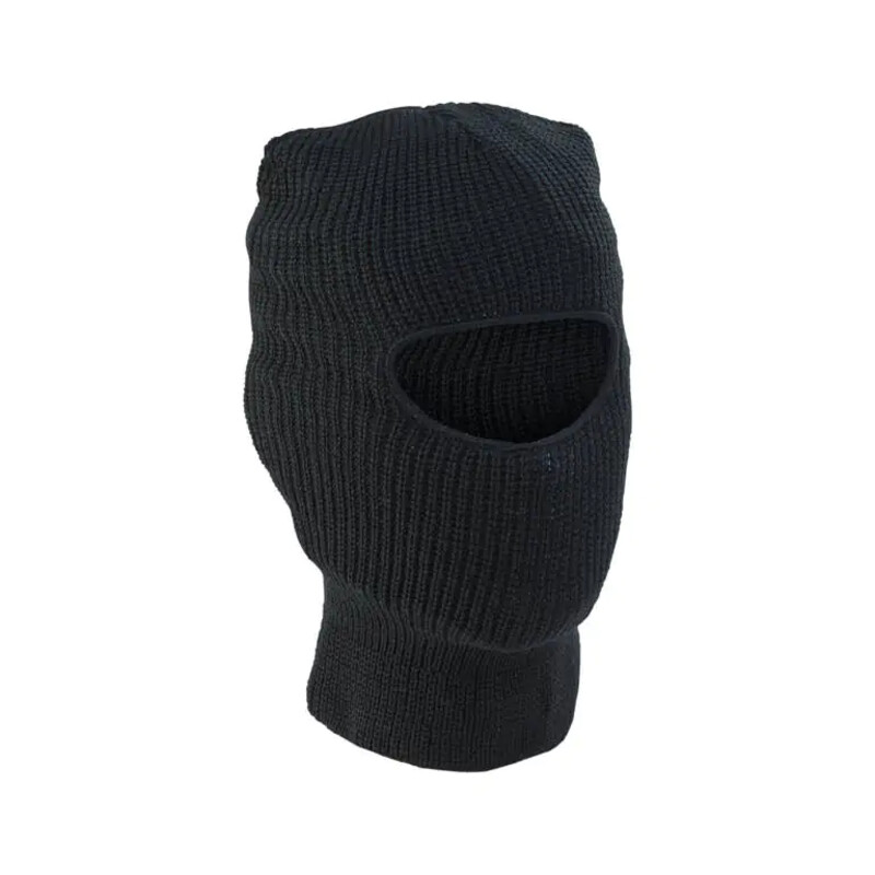 Warrior Balaclava Work T-Shirt - Black Thumbnail