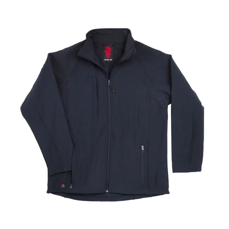 Warrior Soft Shell Work Jackets - Navy Thumbnail