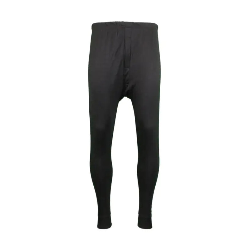 Warrior Thermal Long Johns Work Trousers - Black Thumbnail