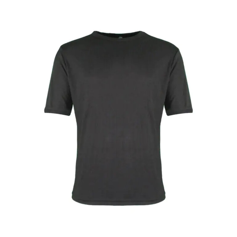 Warrior Therm S/Sleev Vests Work T-Shirt - Black Thumbnail