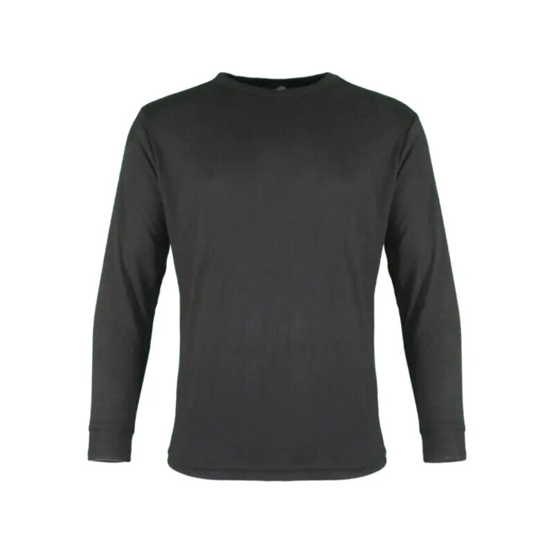 Warrior Therm L/Sleev Vests Work T-Shirt - Black Thumbnail