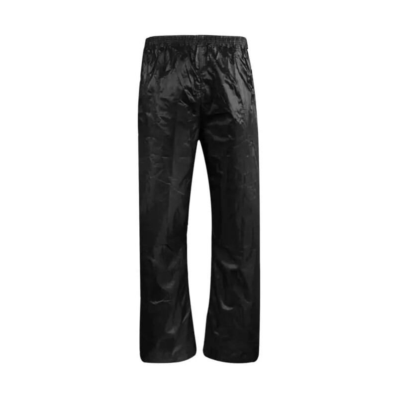 Warrior Poly/PVC Work Trousers - Black Thumbnail