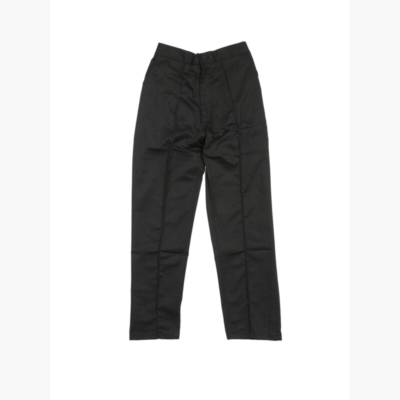 Warrior WomenS Seamed Work Trouser - Black Thumbnail